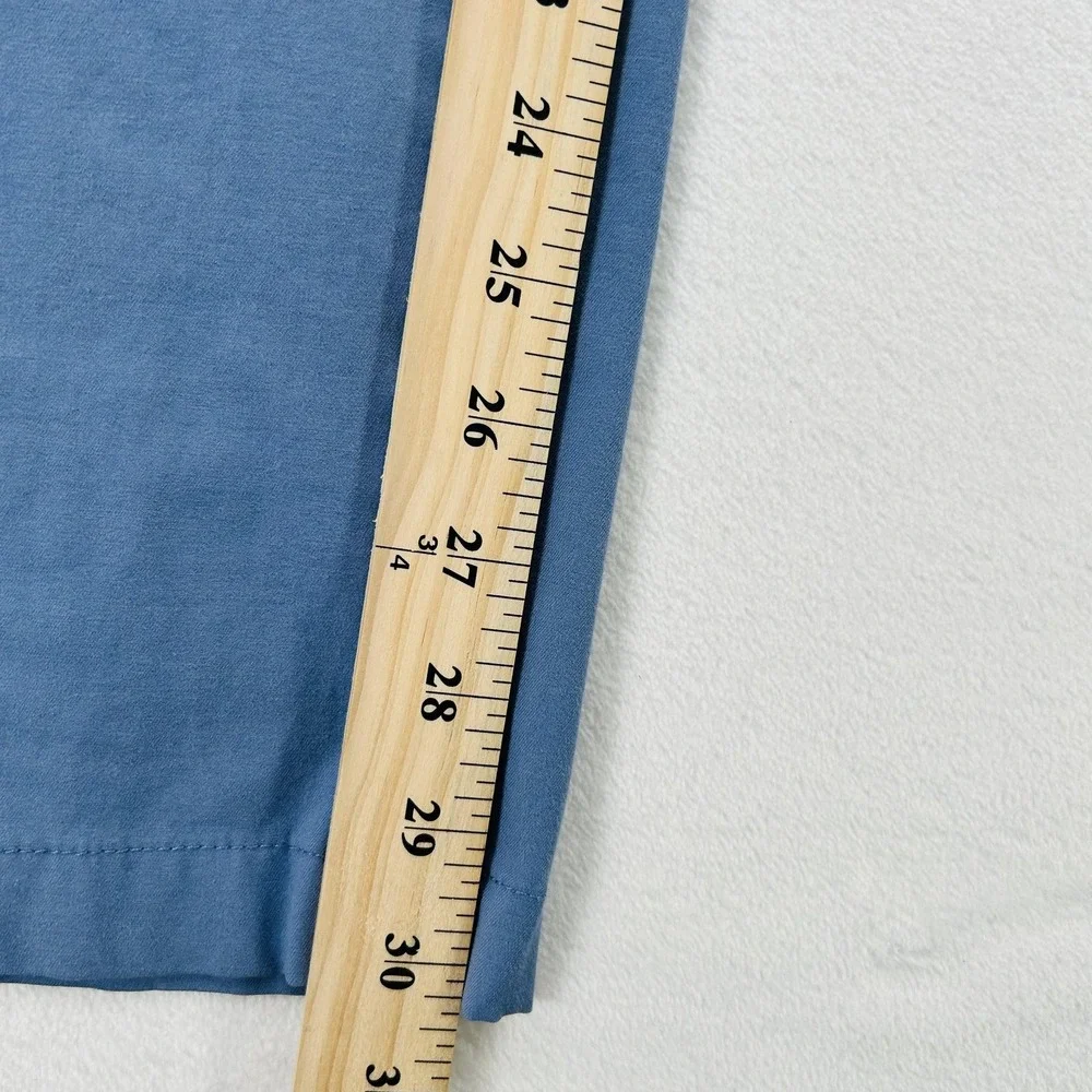 Lauren Ralph Lauren Pants Mens 38x32 Blue Chino Straight Leg Flat Front Cotton